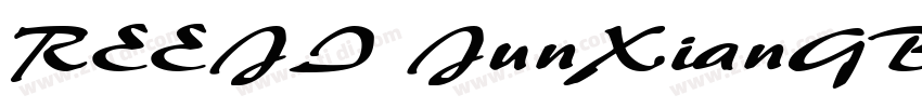 REEJI JunXianGB Flas字体转换